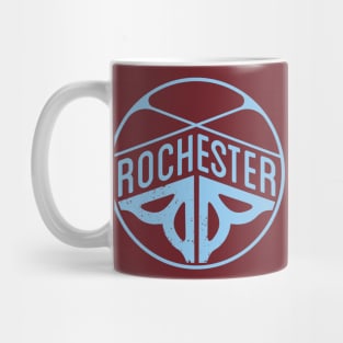 Rochester Flower logo - sky Mug